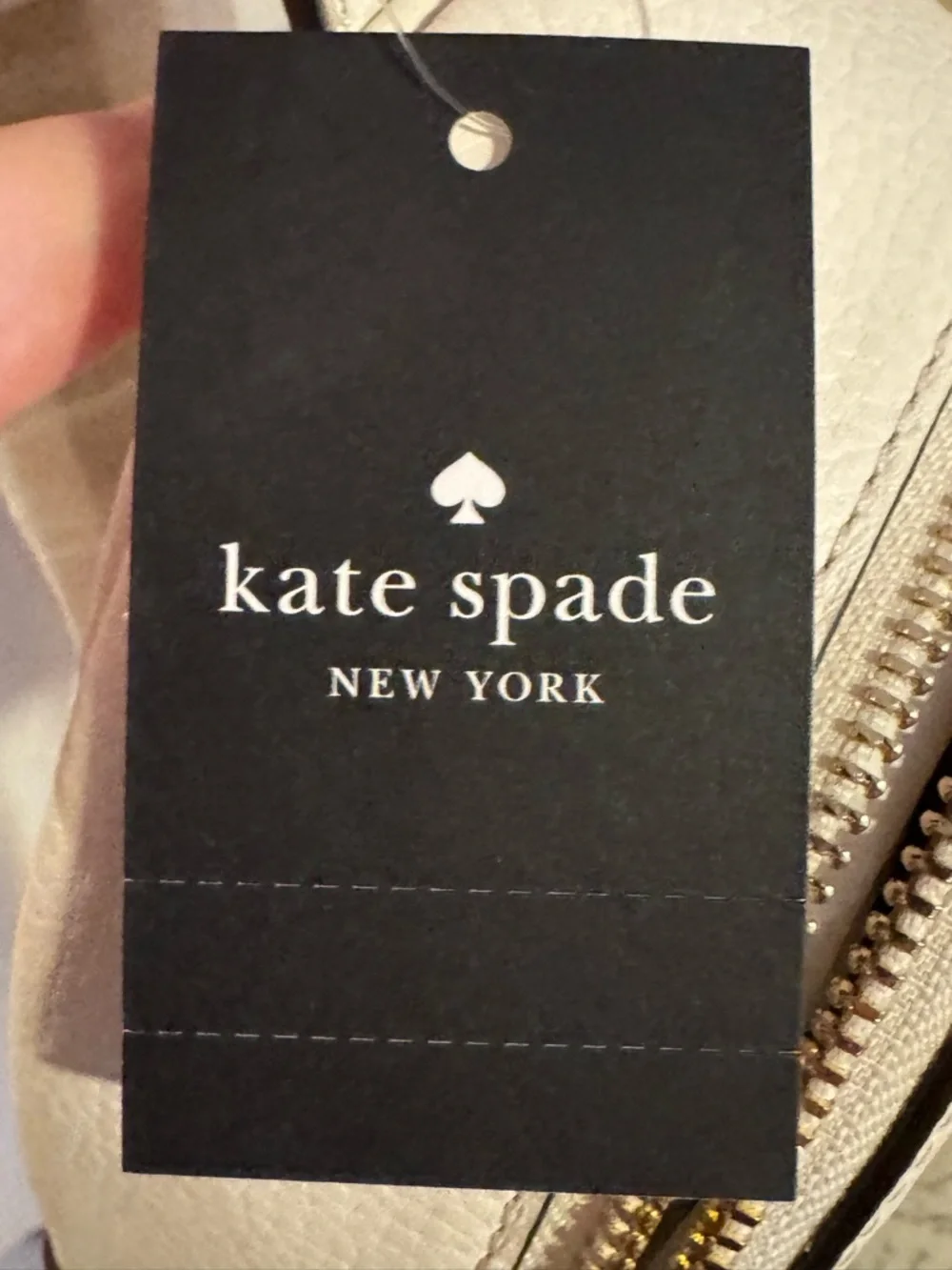 kate spade Parchment Pebble Leather Mini Backpack Crossbody